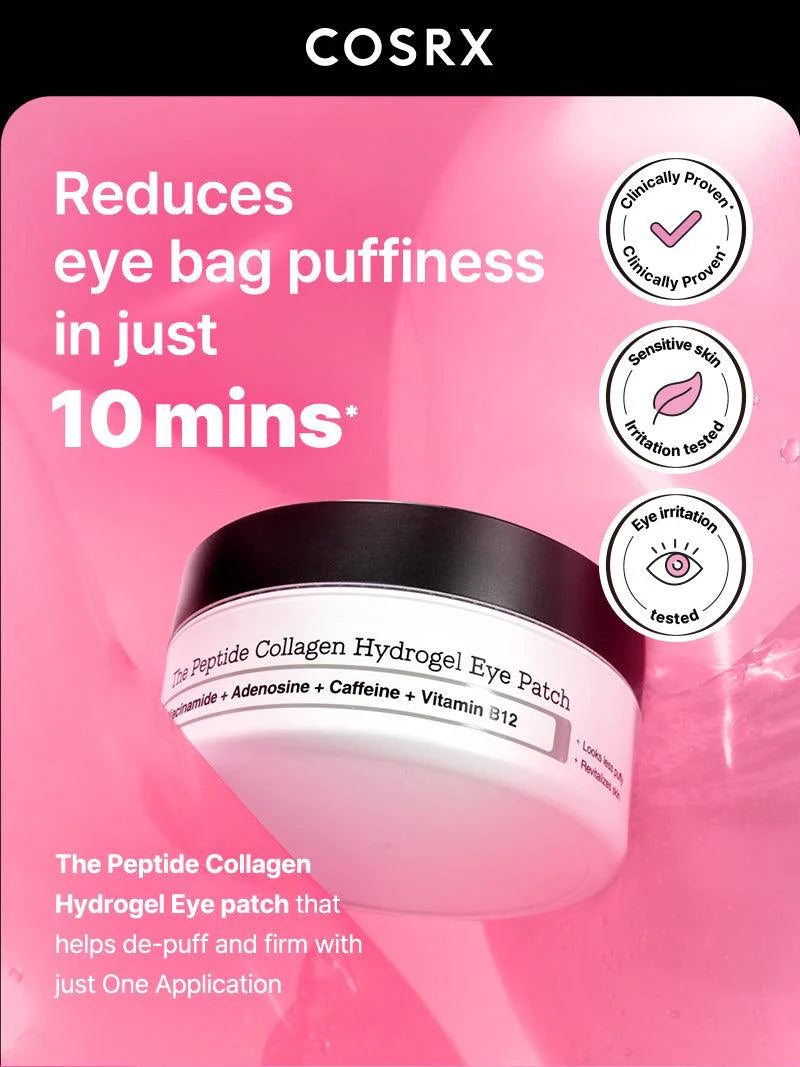 THE PEPTIDE COLLAGEN HYDROGEL EYE PATCH